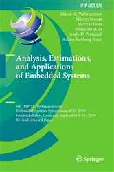 Book cover of Analysis, Estimations, and Applications of Embedded Systems by Marco A. Wehrmeister