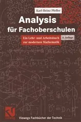 Book cover of Analysis für Fachoberschulen (6th ed.) by Unknown