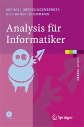 Book cover of Analysis für Informatiker by Michael Oberguggenberger