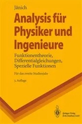 Book cover of Analysis für Physiker und Ingenieure (3rd ed.) by Klaus Jänich