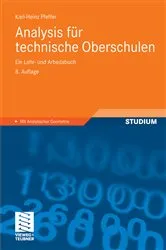 Book cover of Analysis für technische Oberschulen (8th ed.) by Unknown
