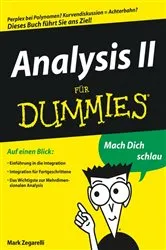 Book cover of Analysis II für Dummies by Mark Zegarelli