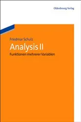 Book cover of Analysis II by Friedmar Schulz