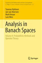 Book cover of Analysis in Banach Spaces by Tuomas Hytönen