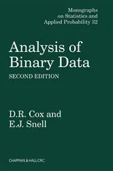 Book cover of Analysis of Binary Data (2nd ed.) by D.R. Cox