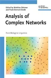 Book cover of Analysis of Complex Networks by Matthias Dehmer