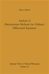 Book cover of Analysis of Discretization Methods for Ordinary Differential Equations by Hans J. Stetter