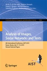 Book cover of Analysis of Images, Social Networks and Texts by Wil M. P. van der Aalst