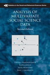 Book cover of Analysis of Multivariate Social Science Data (2nd ed.) by David J. Bartholomew