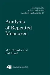 Book cover of Analysis of Repeated Measures by Martin J. Crowder