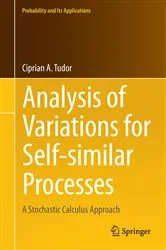 Book cover of Analysis of Variations for Self-similar Processes by Ciprian Tudor