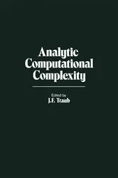Book cover of Analytic Computational Complexity by J.F. Traub