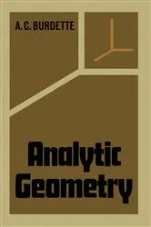 Book cover of Analytic Geometry by Unknown