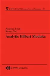 Book cover of Analytic Hilbert Modules by Unknown