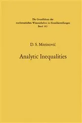 Book cover of Analytic Inequalities by Unknown