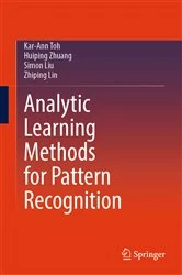 Book cover of Analytic Learning Methods for Pattern Recognition by Kar-Ann Toh