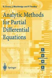 Book cover of Analytic Methods for Partial Differential Equations by G. Evans