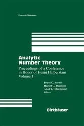 Book cover of Analytic Number Theory by Bruce C. Berndt