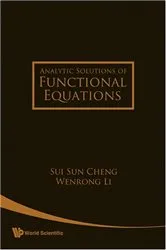 Book cover of Analytic Solutions Of Functional Equations by Unknown