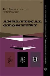Book cover of Analytical Geometry by Barry Spain