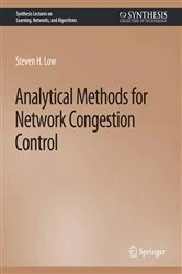 Book cover of Analytical Methods for Network Congestion Control by Steven H. Low