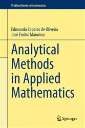 Book cover of Analytical Methods in Applied Mathematics by Edmundo Capelas de Oliveira