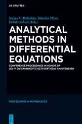 Book cover of Analytical Methods in Differential Equations by Sergey V. Meleshko