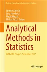 Book cover of Analytical Methods in Statistics by Jaromír Antoch
