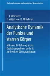 Book cover of Analytische Dynamik der Punkte und Starren Körper by E. T. Whittaker