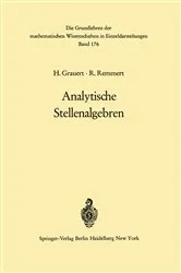 Book cover of Analytische Stellenalgebren by Unknown