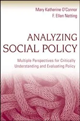 Book cover of Analyzing Social Policy by Mary Katherine O'Connor
