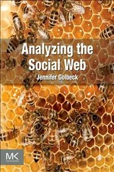 Book cover of Analyzing the Social Web by Jennifer Golbeck
