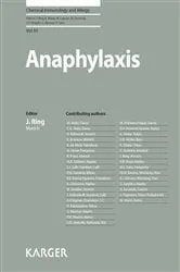 Book cover of Anaphylaxis by J. Ring