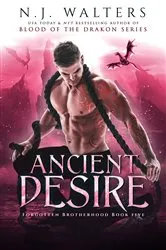 Book cover of Ancient Desire by N.J. Walters