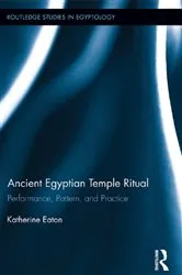Book cover of Ancient Egyptian Temple Ritual by Katherine Eaton