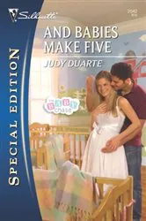 Book cover of And Babies Make Five by Judy Duarte