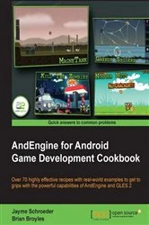 Book cover of AndEngine for Android Game Development Cookbook by Jayme Schroeder