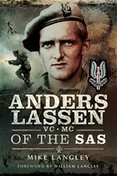 Book cover of Anders Lassen VC, MC, of the SAS by Mike Langley