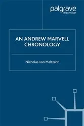 Book cover of Andrew Marvell Chronology by N. Maltzahn