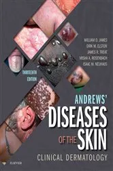 Book cover of Andrews' Diseases of the Skin (13th ed.) by William D. James MD