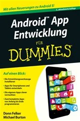 Book cover of Android App Entwicklung für Dummies (3rd ed.) by Donn Felker