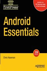 Book cover of Android Essentials by Chris Haseman