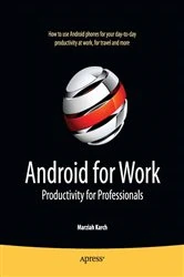Book cover of Android for Work by Marziah Karch