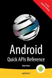 Book cover of Android Quick APIs Reference by Onur Cinar