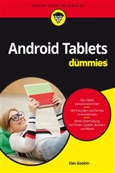 Book cover of Android Tablets für Dummies by Dan Gookin