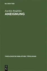 Book cover of Aneignung by Joachim Ringleben