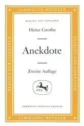 Book cover of Anekdote (2nd ed.) by Heinz Grothe