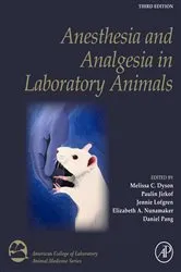 Book cover of Anesthesia and Analgesia in Laboratory Animals (3rd ed.) by Melissa Dyson