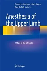 Book cover of Anesthesia of the Upper Limb by Fernando Alemanno