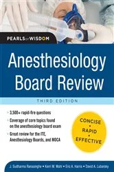 Book cover of Anesthesiology Board Review Pearls of Wisdom 3/E (3rd ed.) by Sudharma Ranasinghe